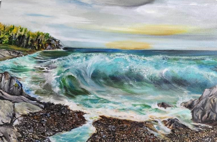 Storm on Lake Superior